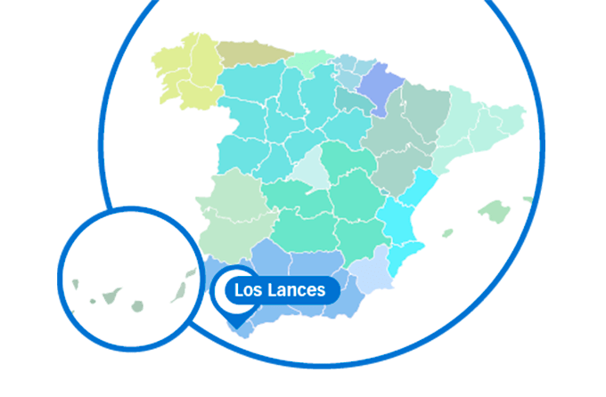 Mapa los lances